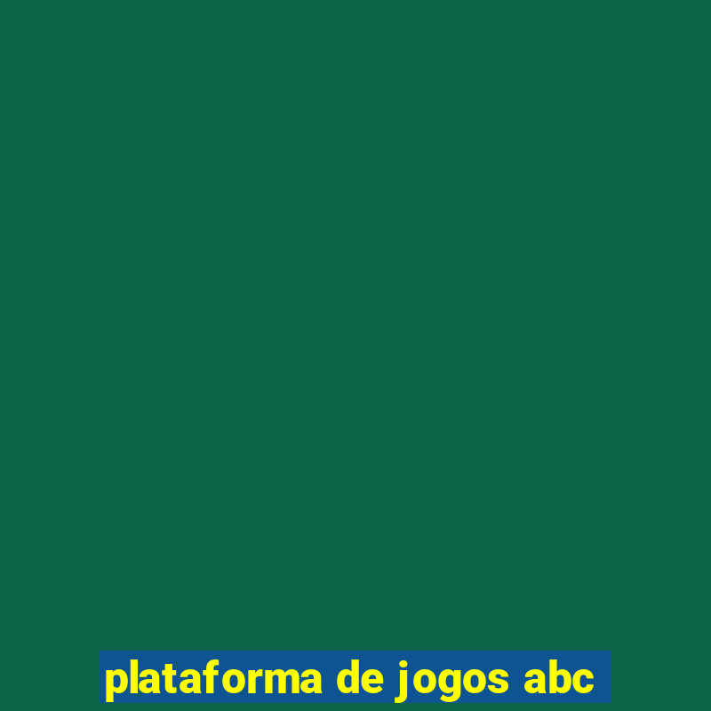 plataforma de jogos abc